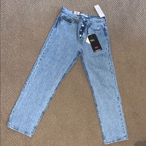 Levi Wedgie Straight Jeans
